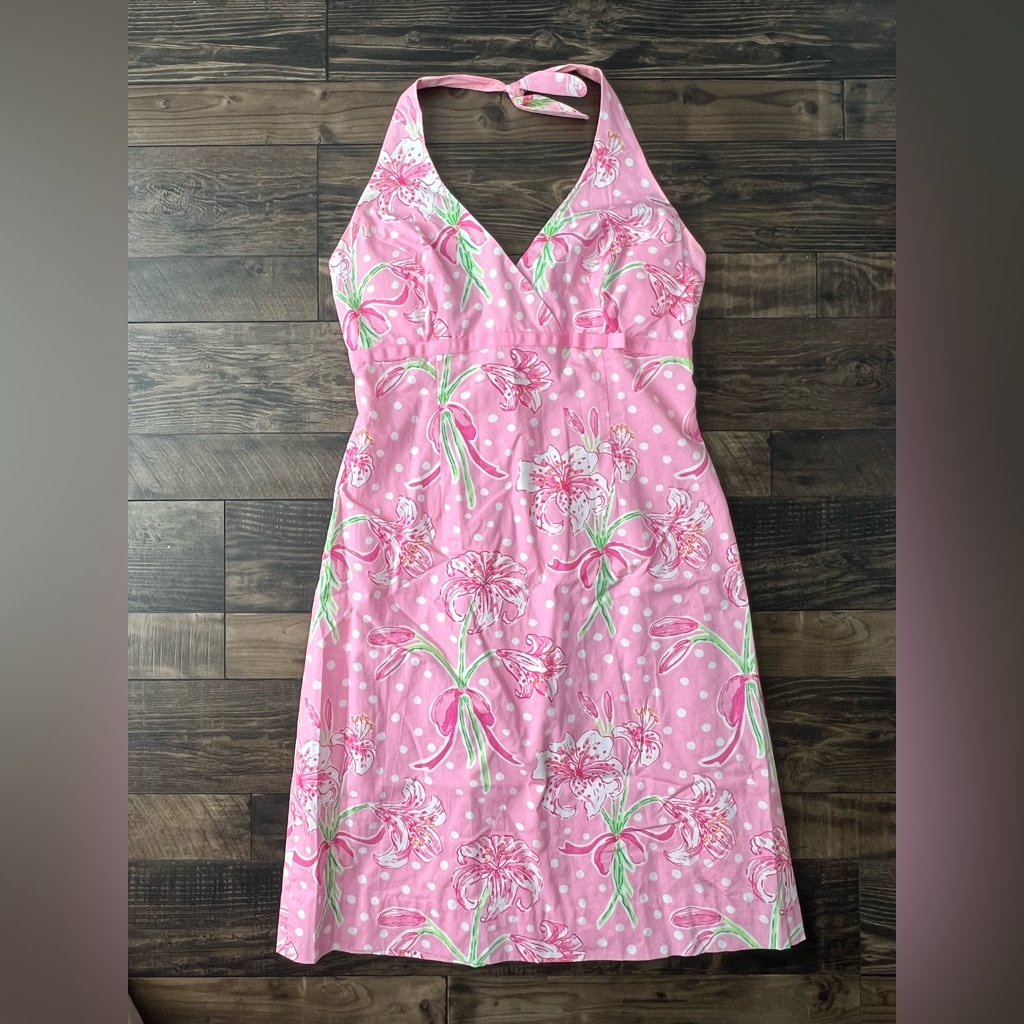 Vintage Lilly Pulitzer Halter Dress